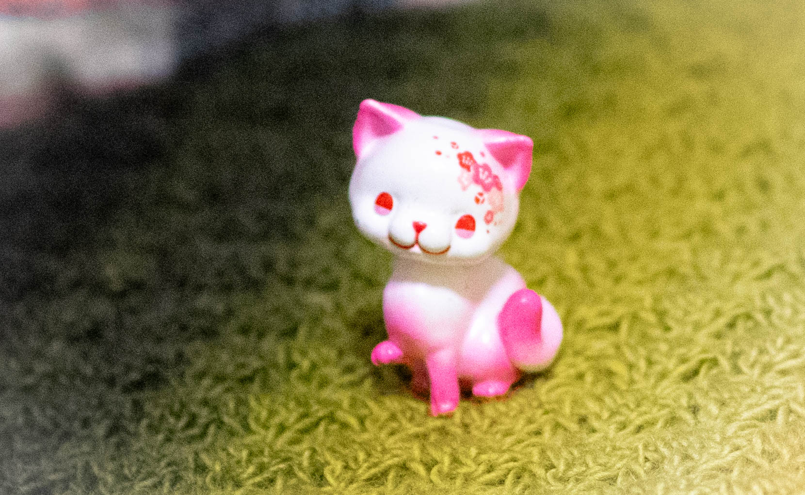 ガチャガチャ はなむぐり 花猫