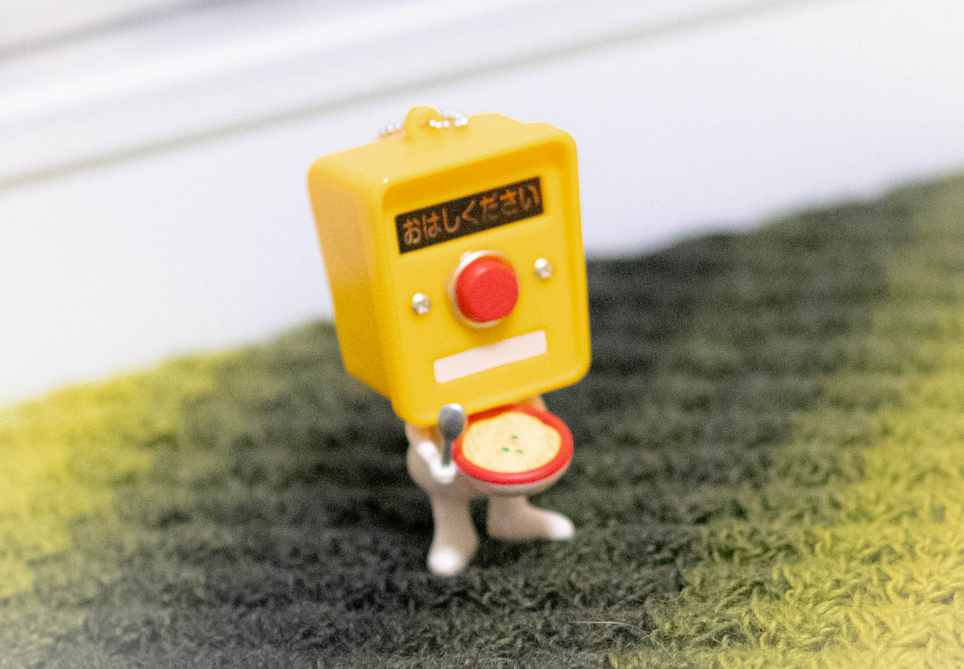 カプセルトイ ガチャガチャ 押しボタンくん