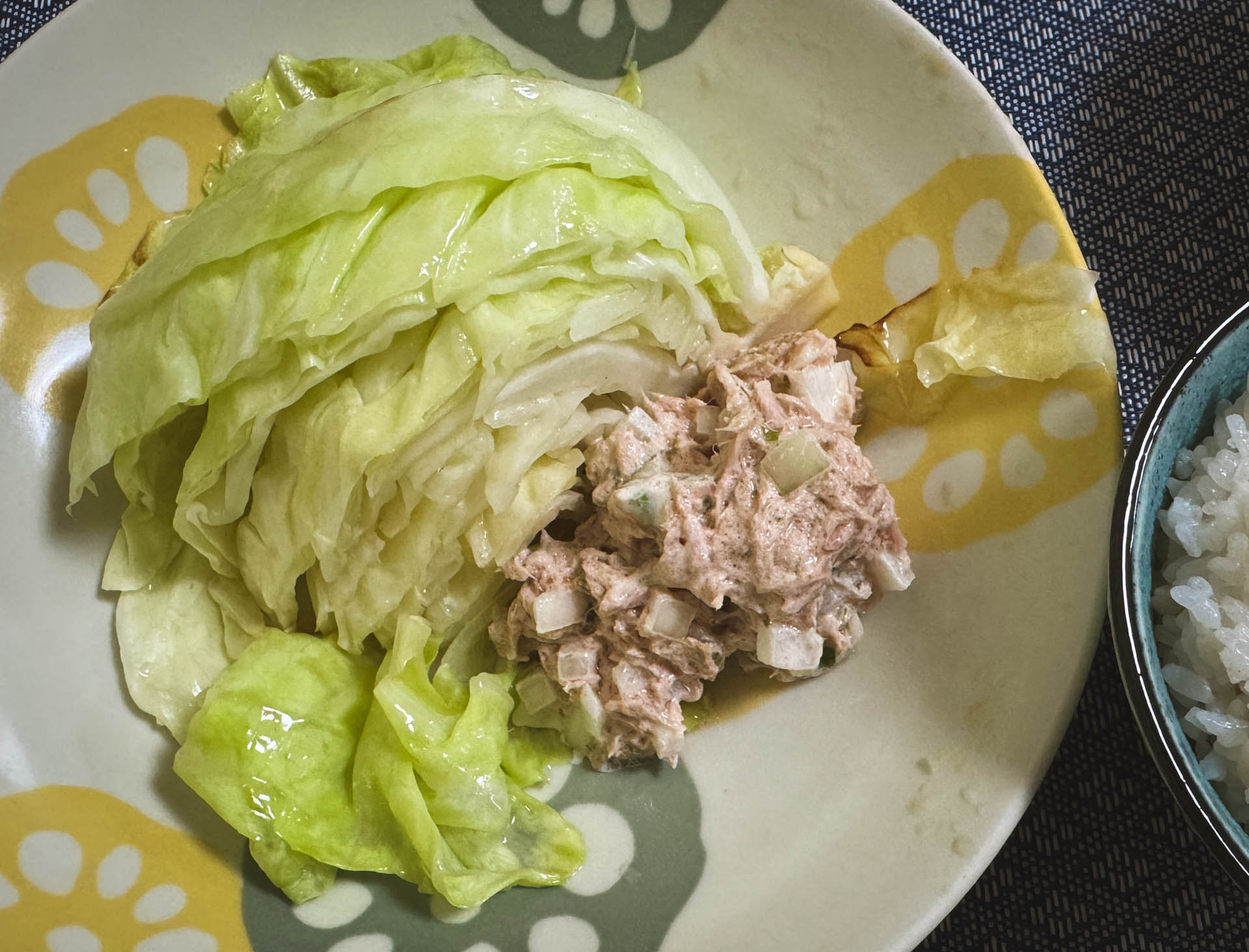 料理　キャベツ　ツナ