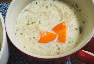 スープ　料理　きのこ