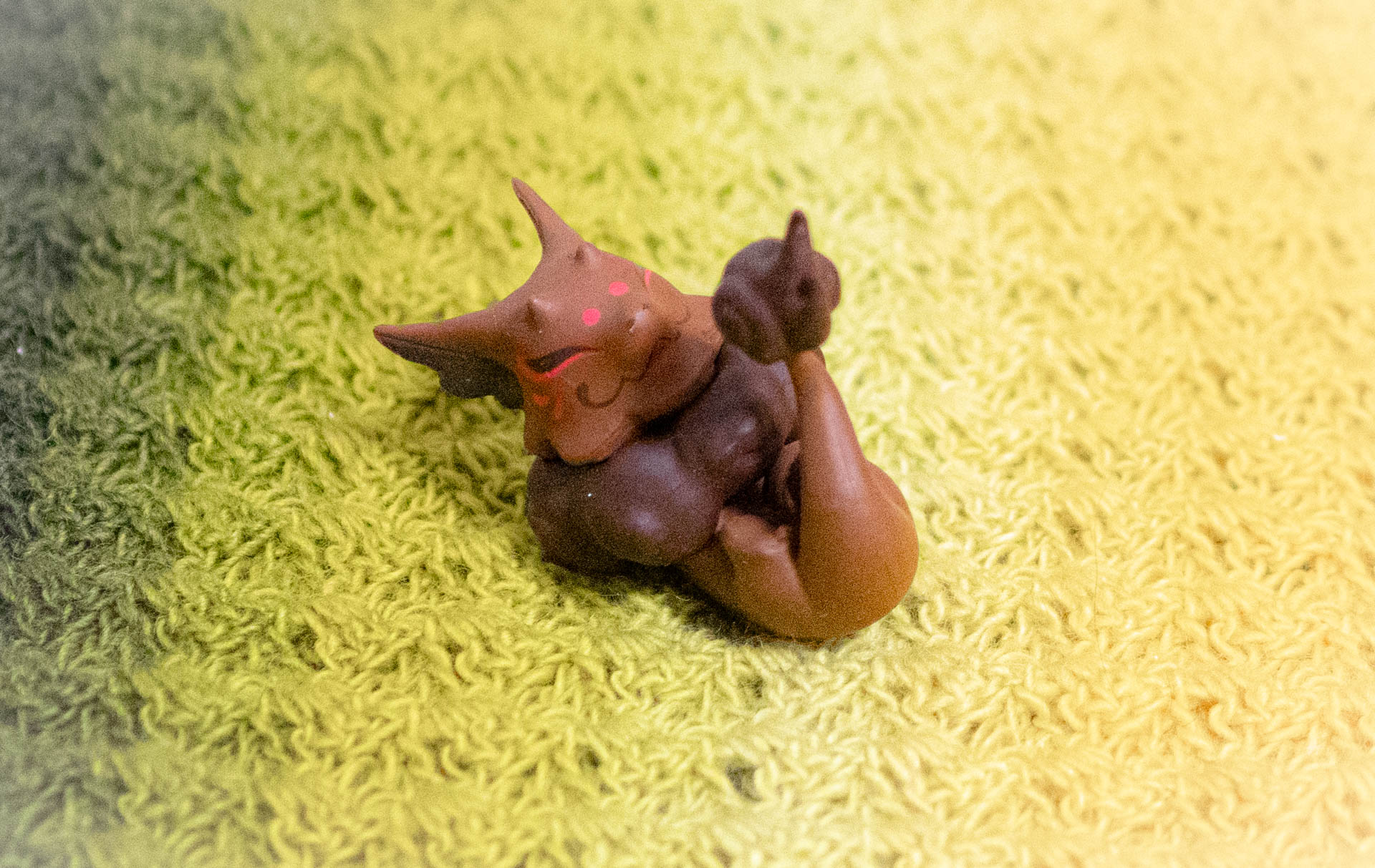 ガチャガチャ　だいきょ屋　ふんわり雛龍