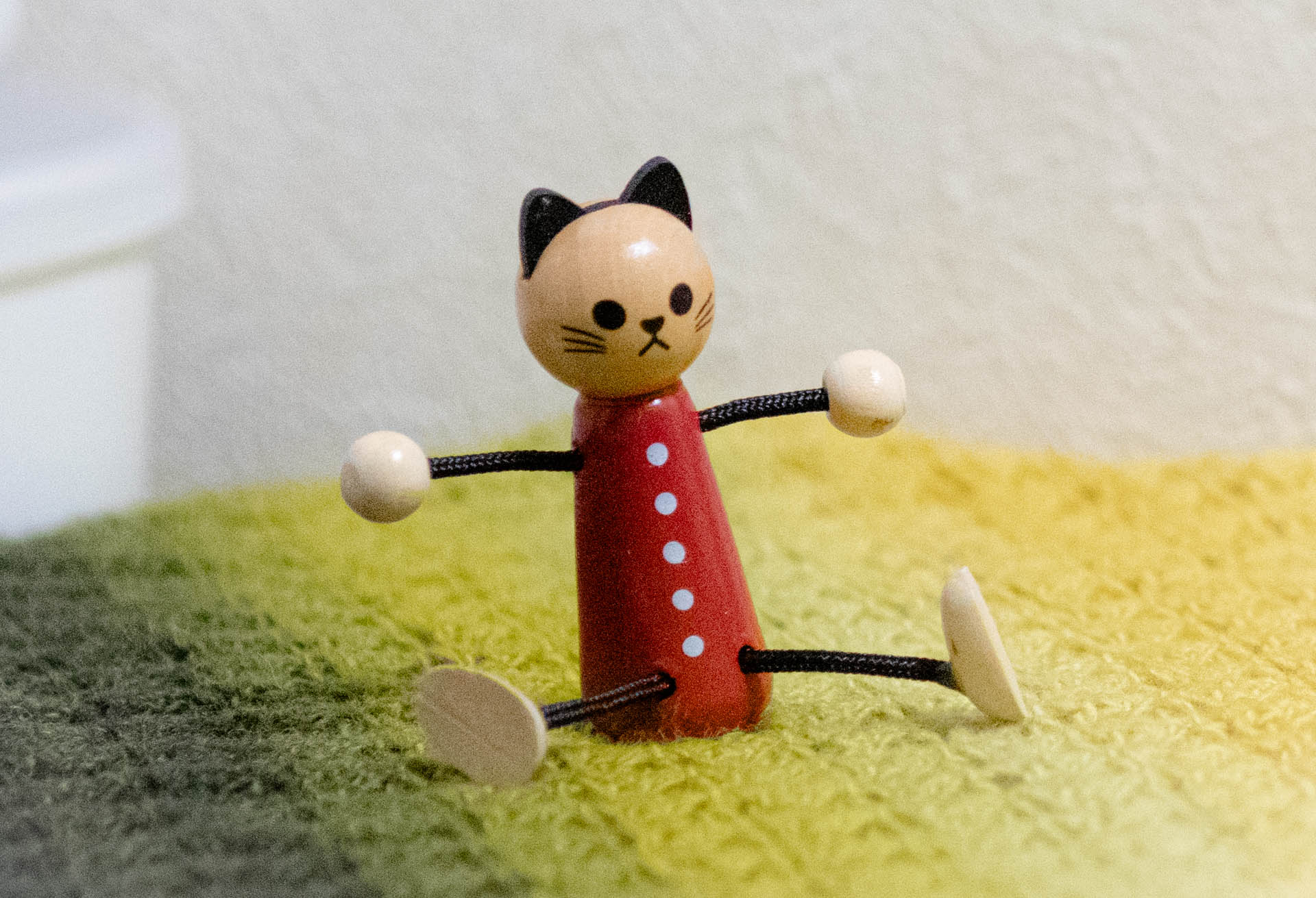 セリア　ねこ　置物