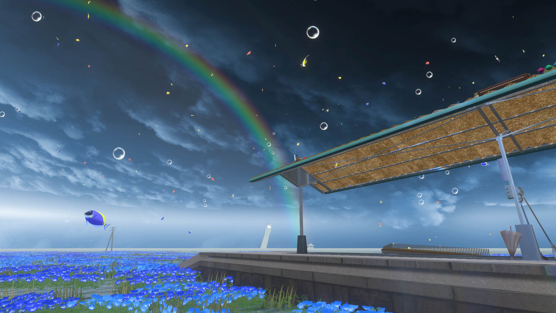 VRChat　ワールド　SeaFlowerSta