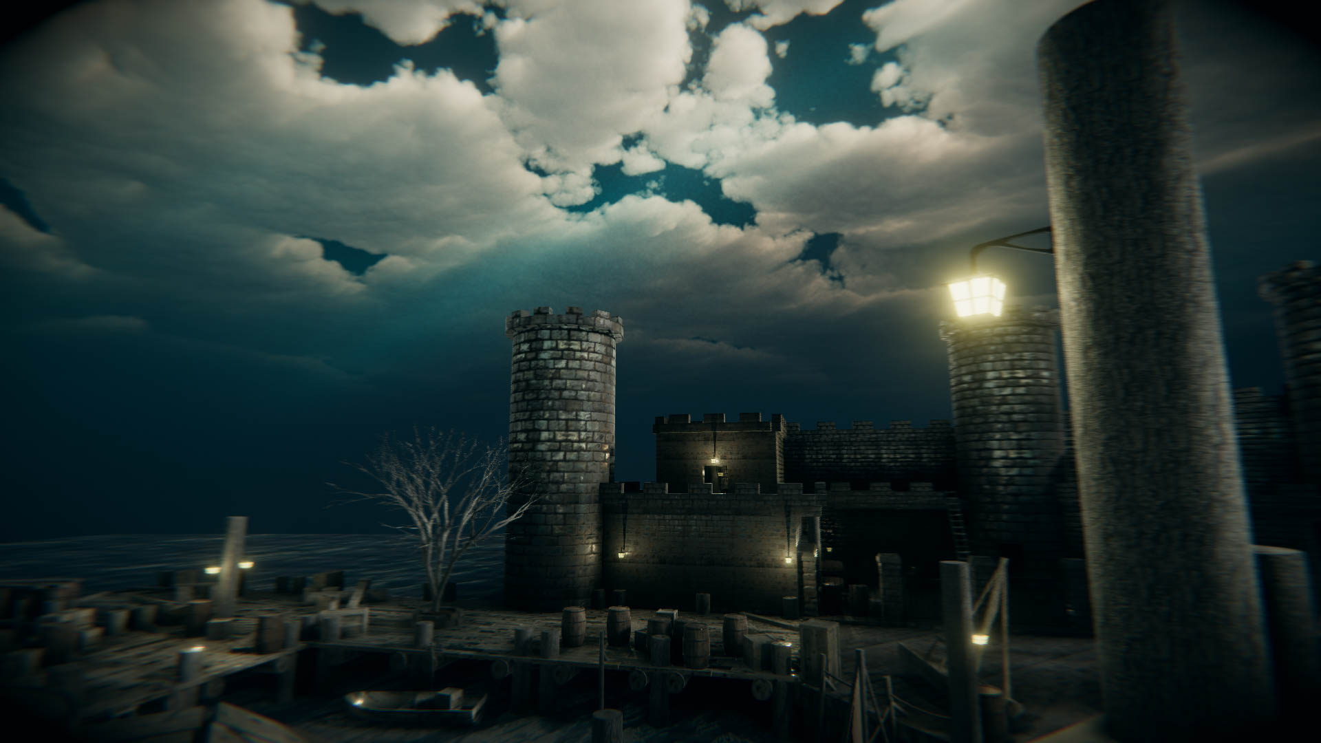 廃れた要塞 VRChat ワールド