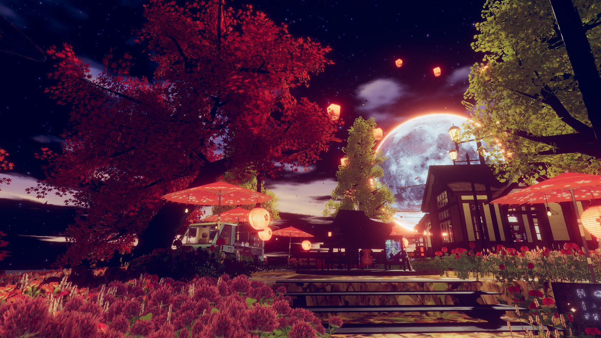 VRChat　ワールド　Island