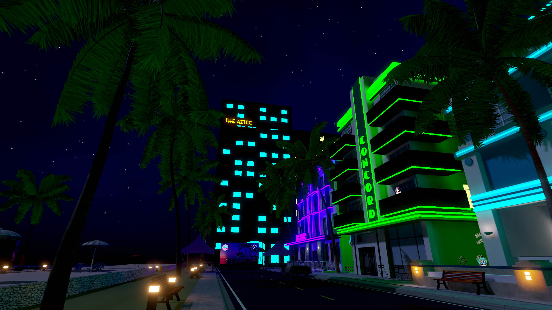 VRChat　ワールド　Nights