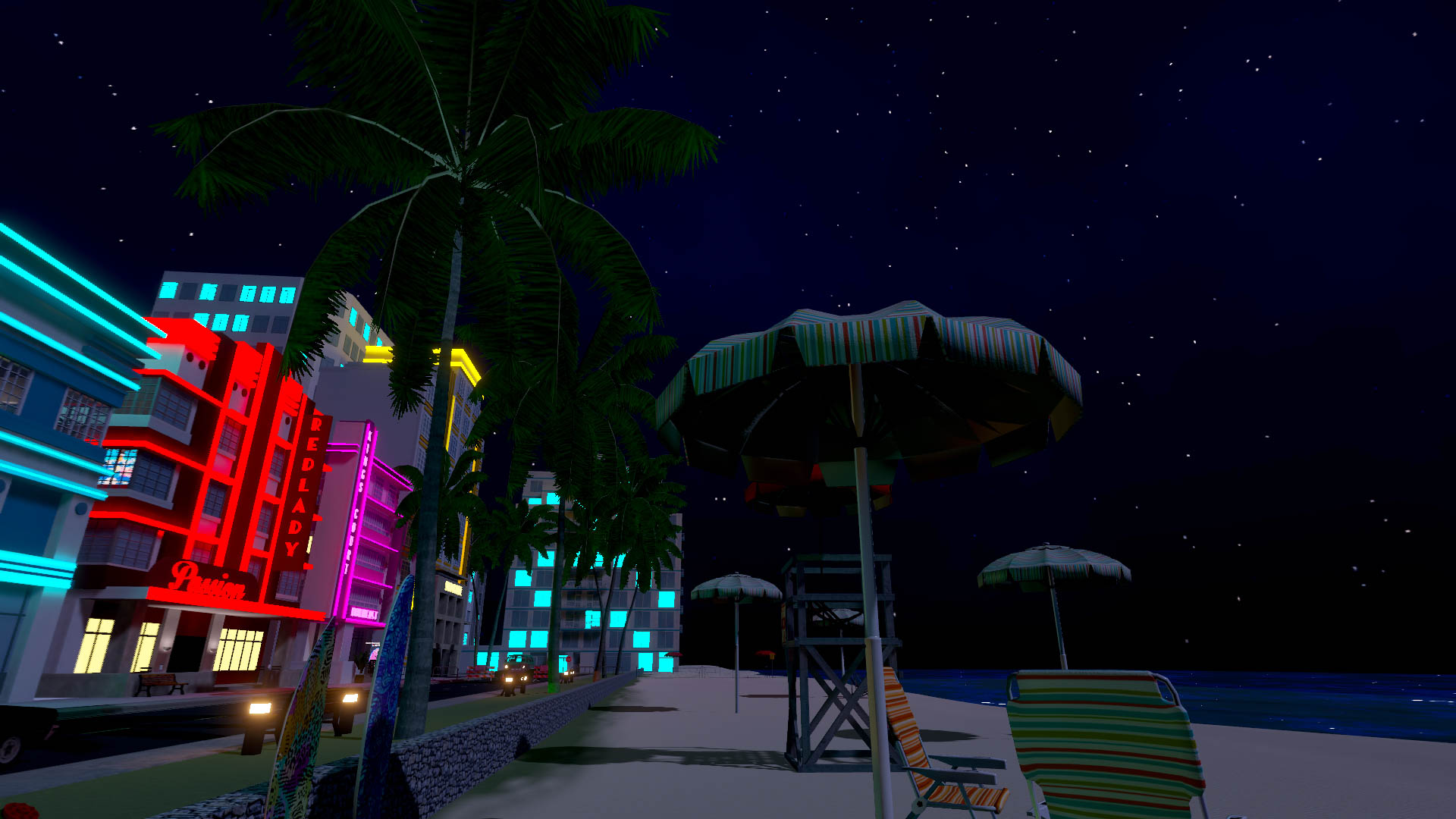 VRChat　ワールド　Nights