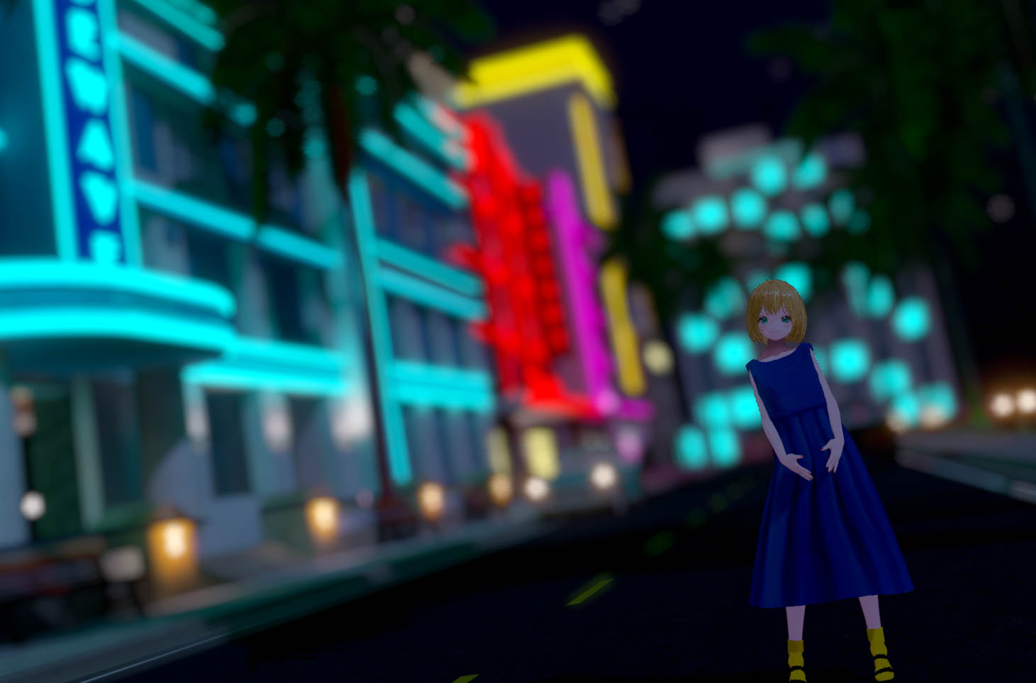 VRChat　ワールド　Nights