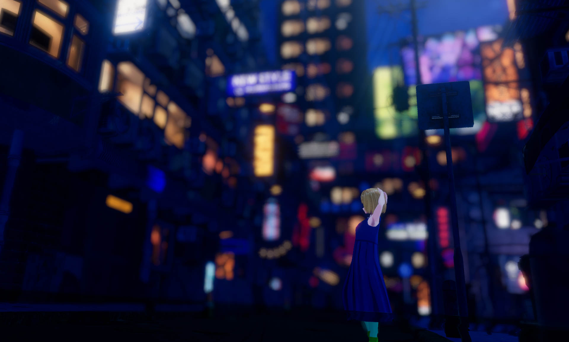 VRChat　ワールド　碧蓝空想2