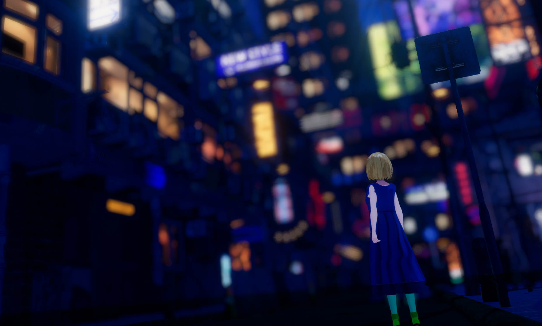 VRChat　ワールド　碧蓝空想2