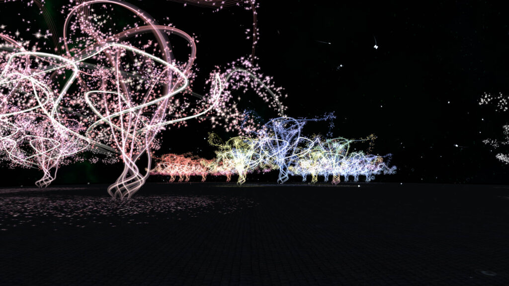 VRChat　ワールド　Flower