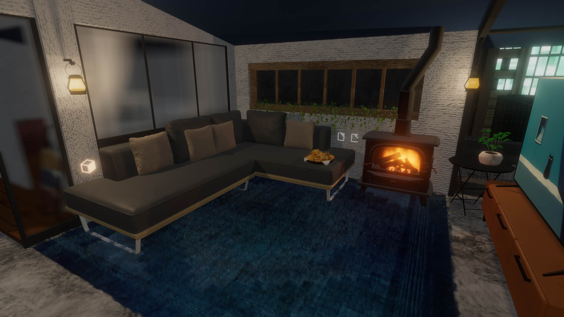 VRChat　ワールド　よるのいとま