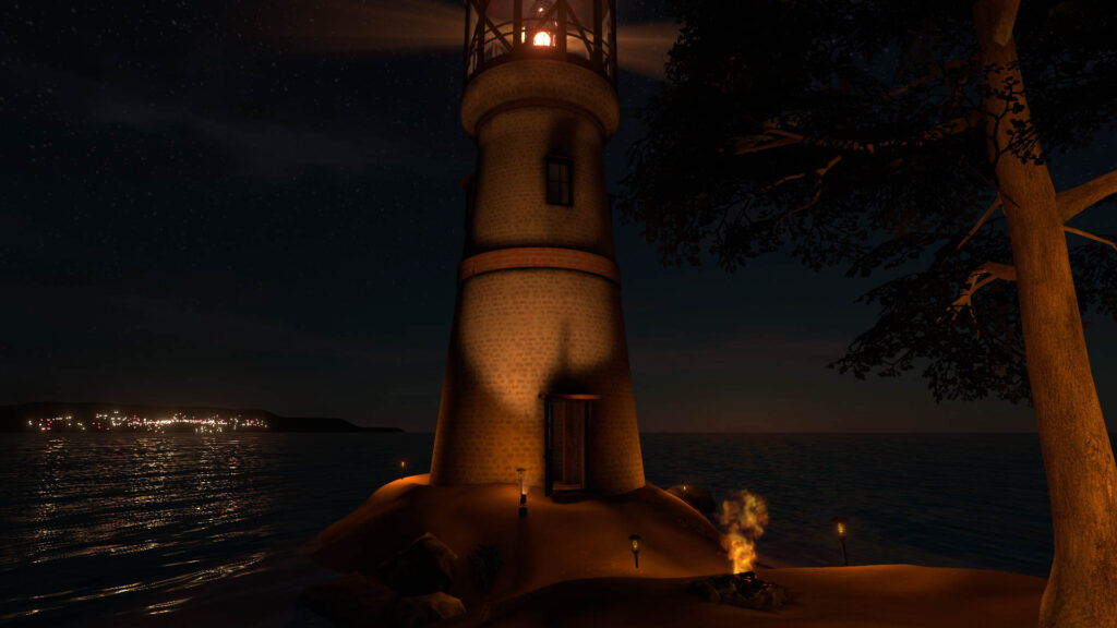 VRChat　ワールド　Island