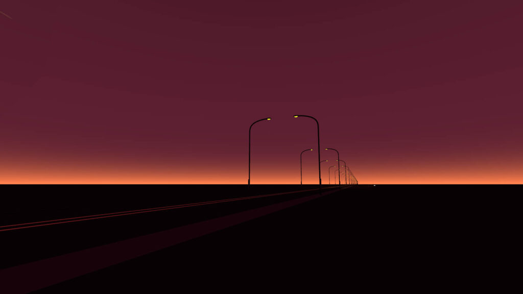 VRChat　ワールド　Sunset