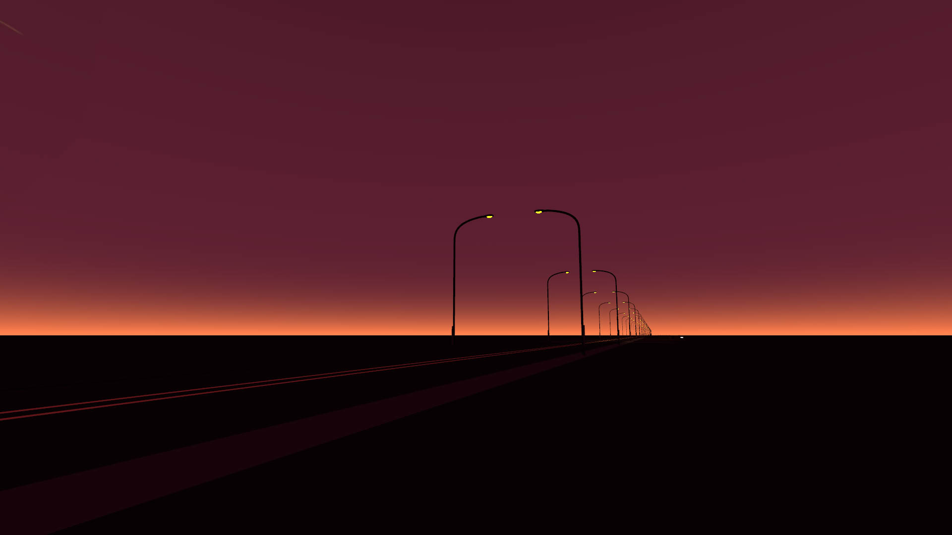 VRChat　ワールド　Sunset