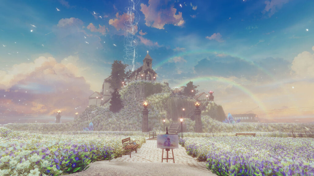 VRChat　ワールド　Island