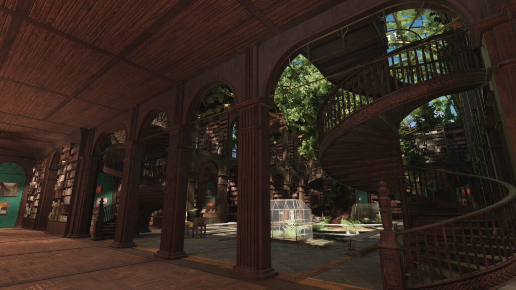 VRChat　ワールド　Library