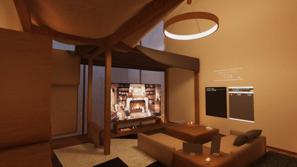 VRChat　ワールド　午後の間