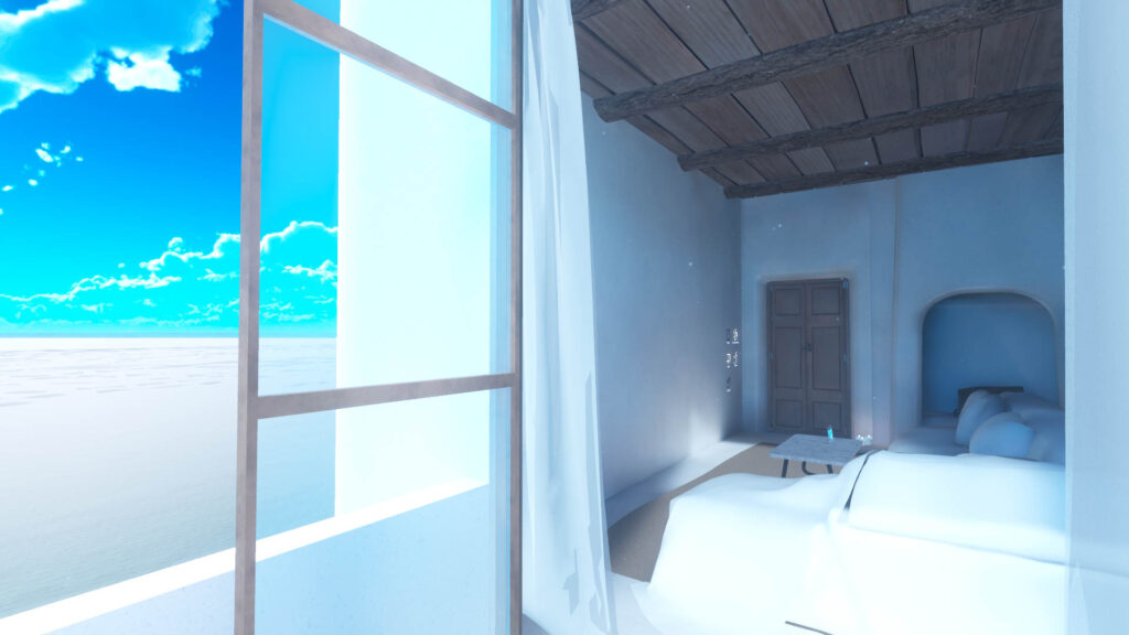 VRChat　ワールド　青い海