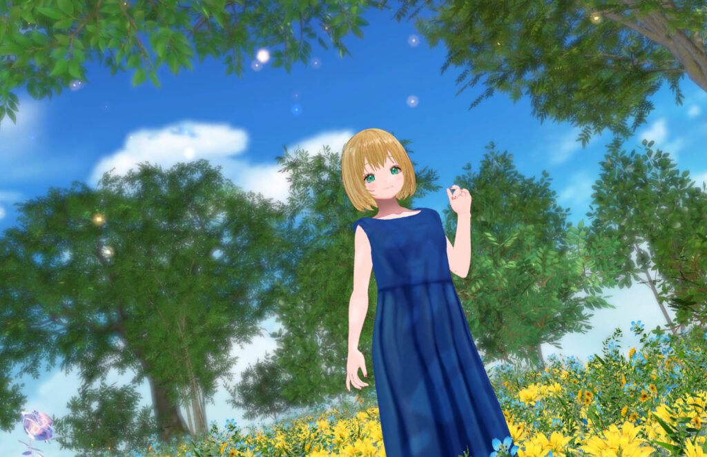 VRChat　ワールド　初夏