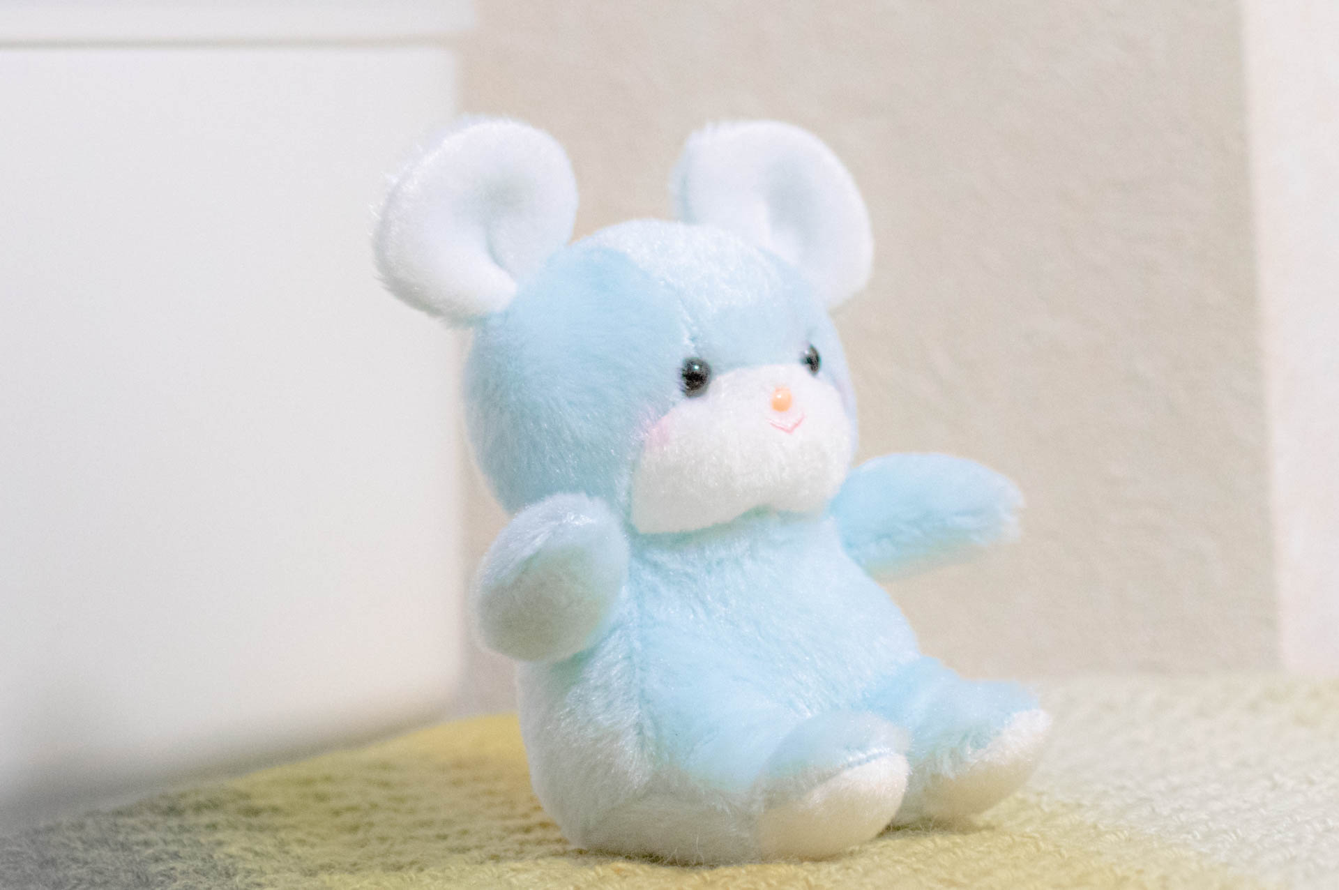 レトロぬいぐるみこれくしょん　クリーミーねずみ