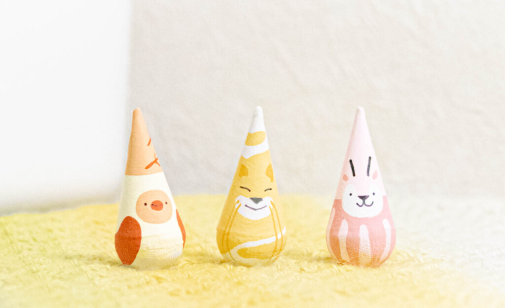 三角だるま　サトヤマシズク　新潟