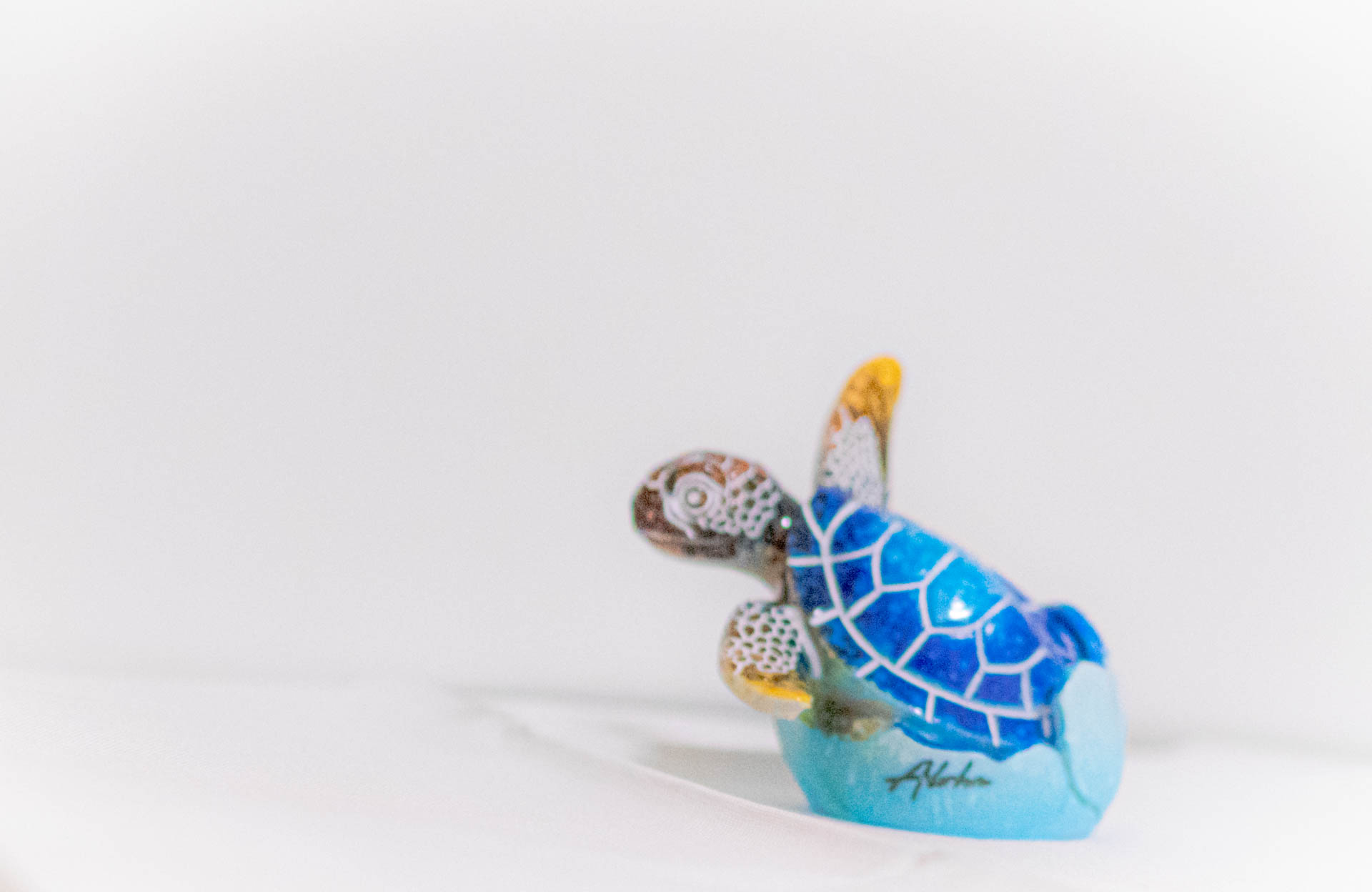 カメ　置物　ハワイ