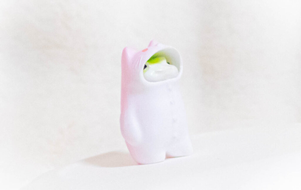 俺、今日からねこ　カプセルトイ　かえる