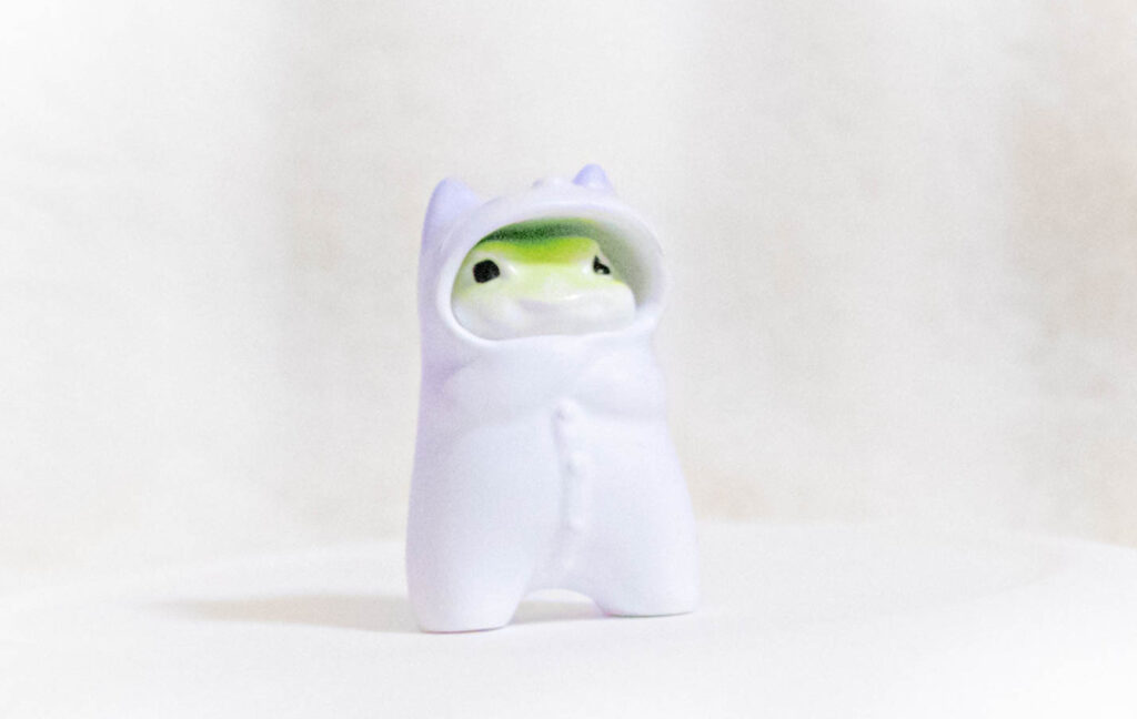 俺、今日からねこ　カプセルトイ　かえる