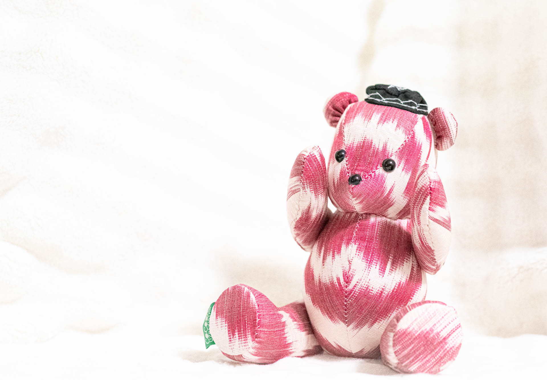 ウズベキスタン　くま　ぬいぐるみ