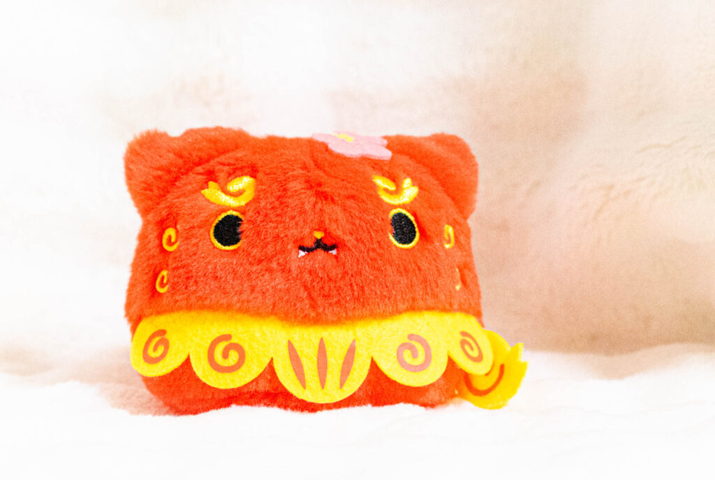 シーサーだんご　ぬいぐるみ　沖縄