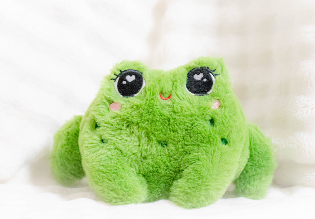 フライングタイガー　ぬいぐるみ かえる