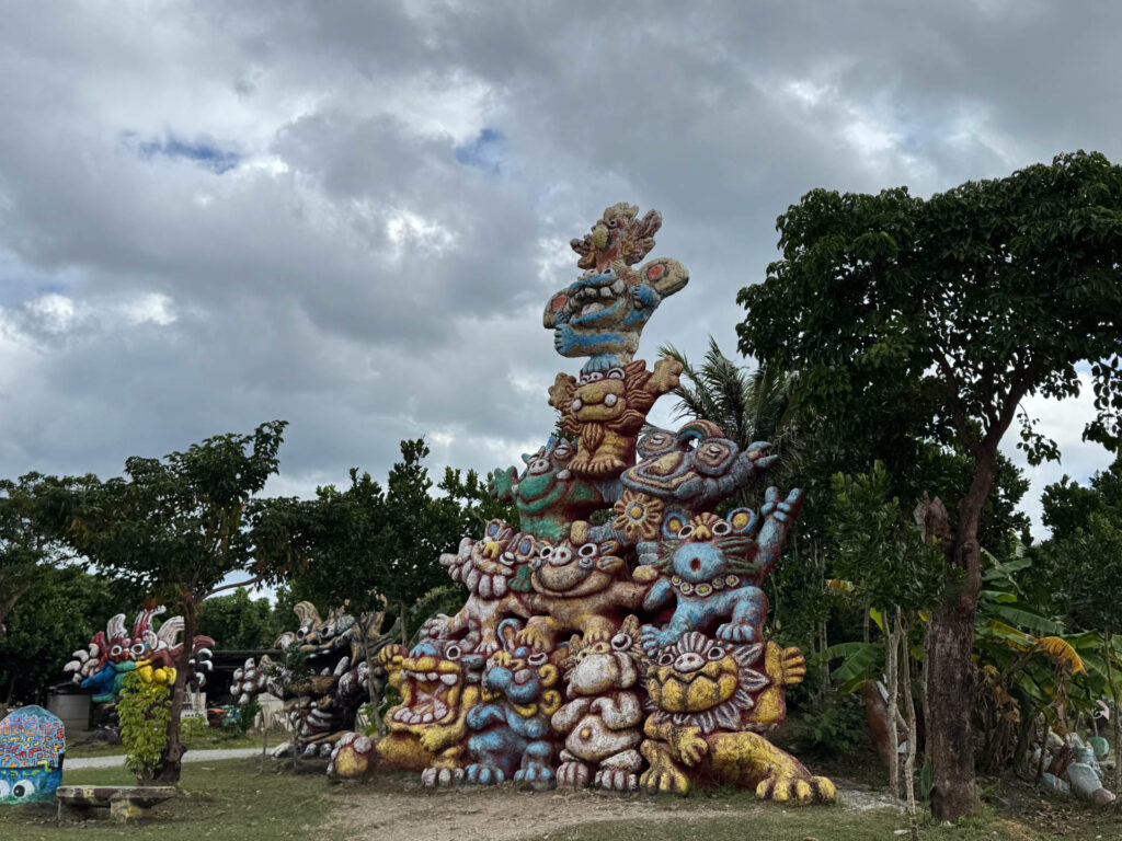 石垣島　シーサー農園　米子焼