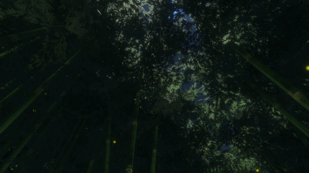 VRChat　ワールド　竹林