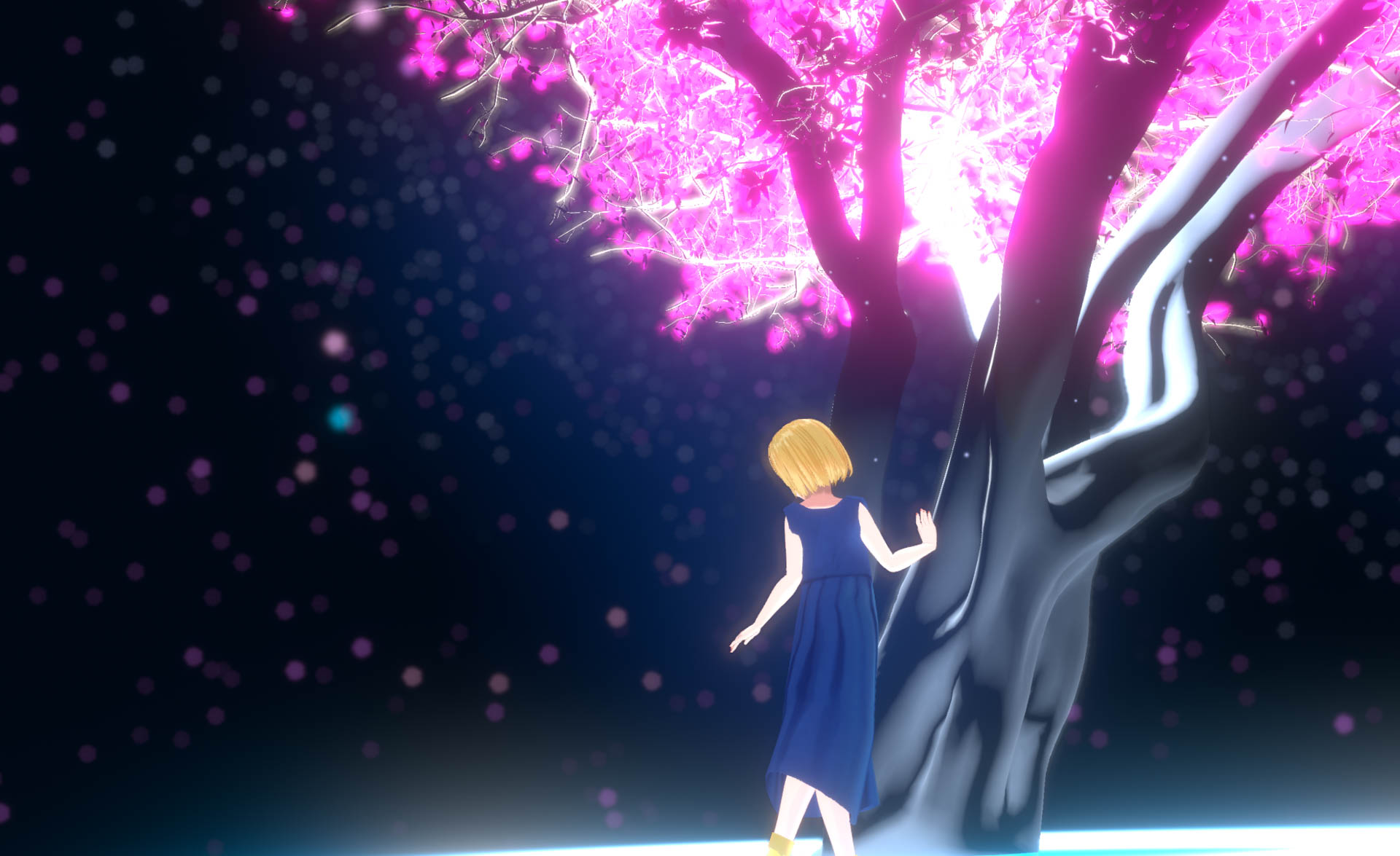 VRChat　ワールド　Tree