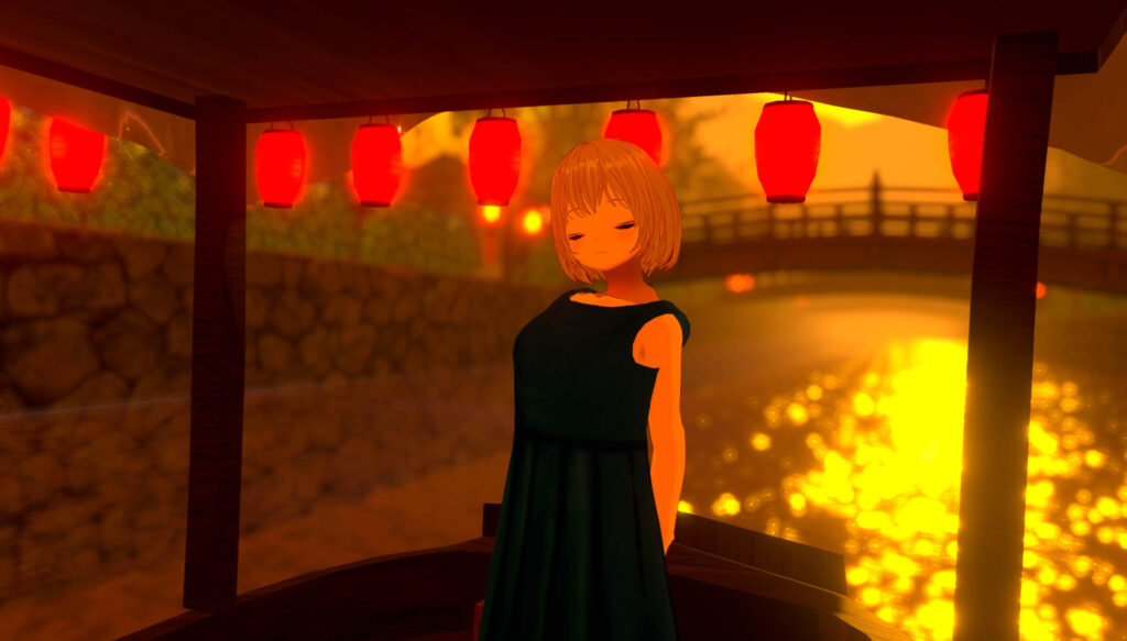 VRChat　ワールド　狐の船下り