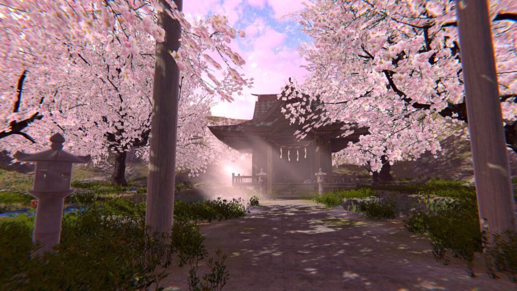 VRChat　ワールド　桜木社