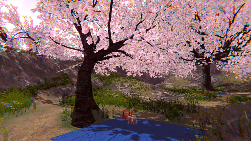 VRChat　ワールド　桜木社