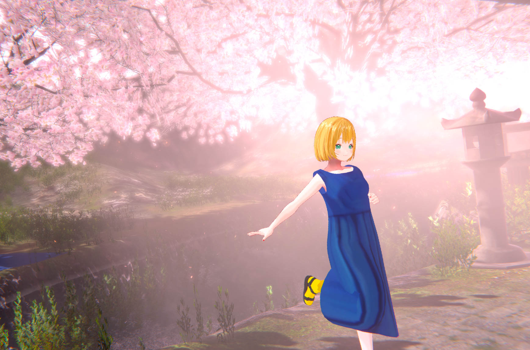 VRChat　ワールド　桜木社