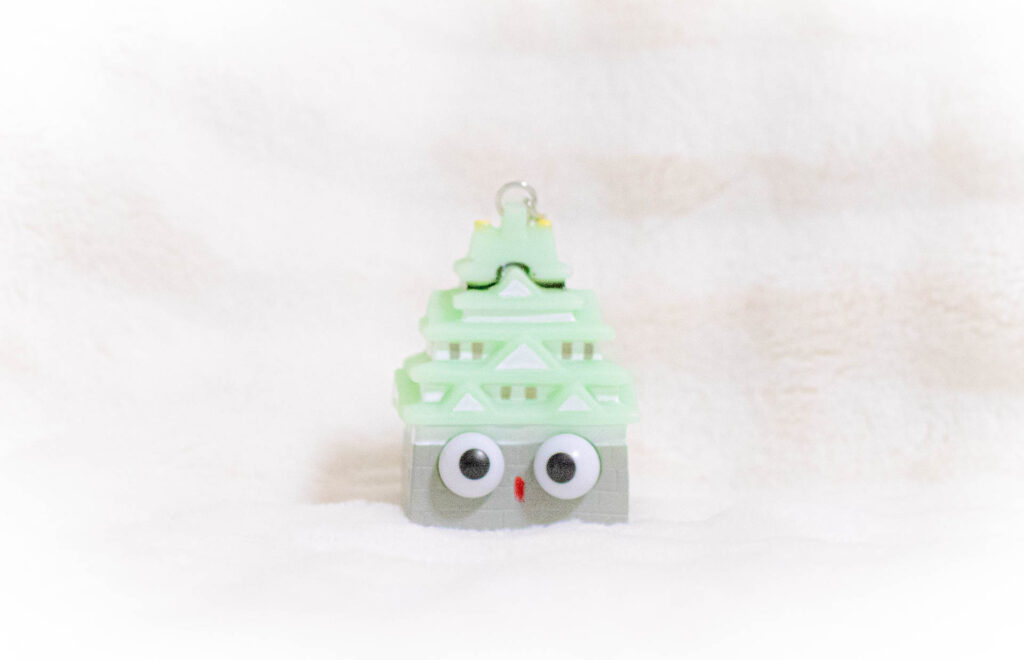 飛び出しマスコット　大阪城　大阪