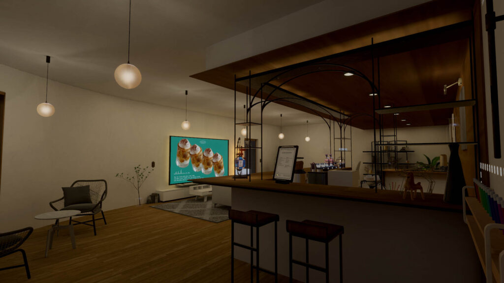 VRChat　ワールド　Cafe