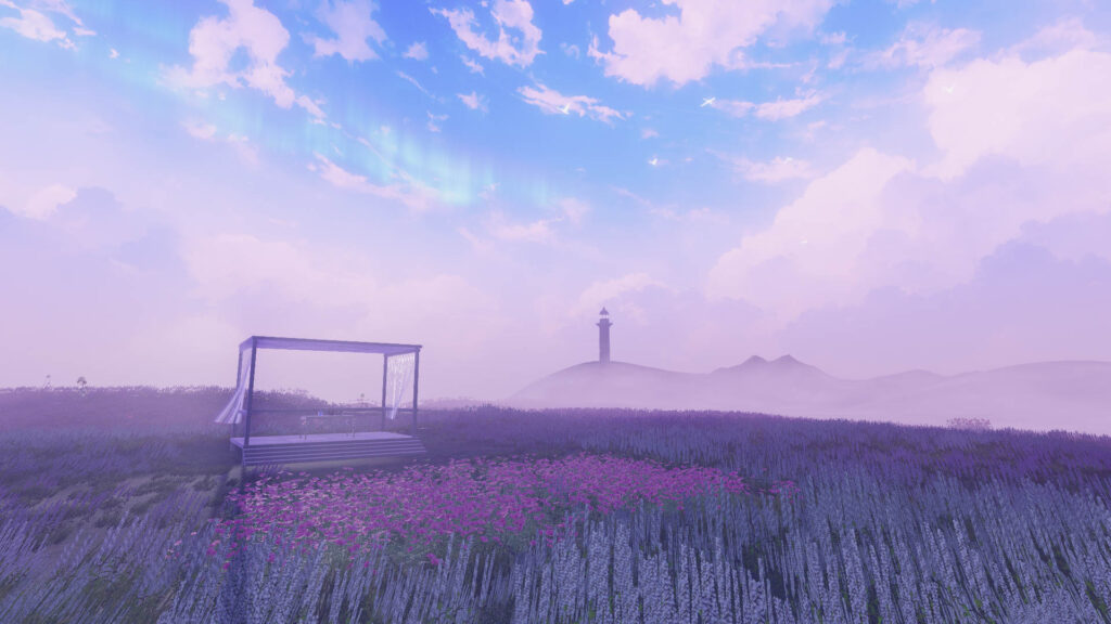 VRChat　ワールド　Lavender