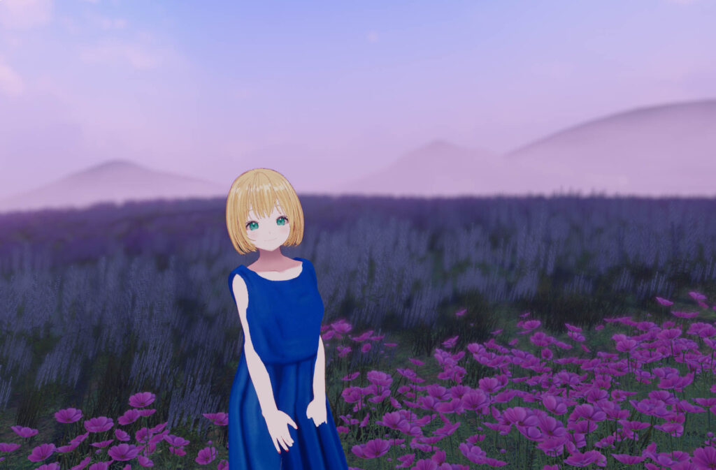 VRChat　ワールド　Lavender