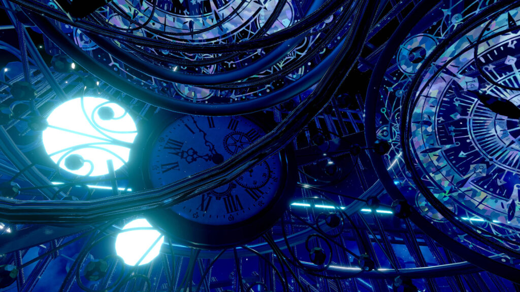 VRChat　ワールド　Clock