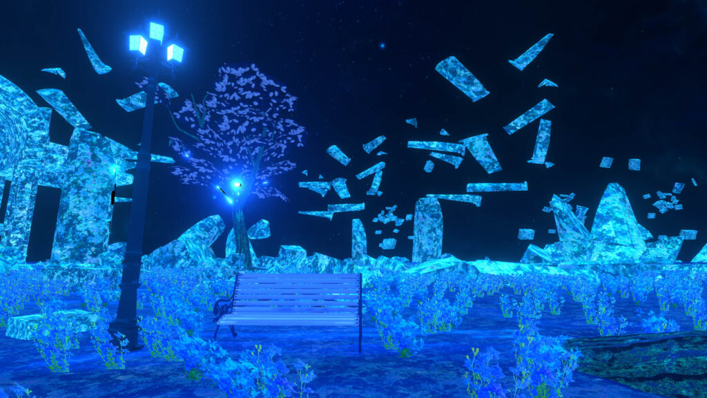 VRChat　ワールド　青の遺跡